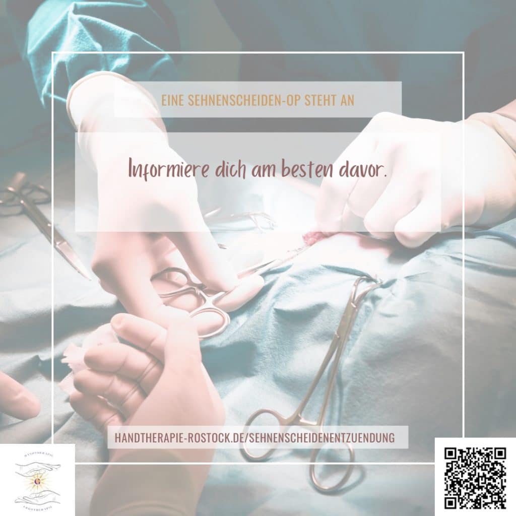 Sehnenscheiden OP Sehnenscheiden OP